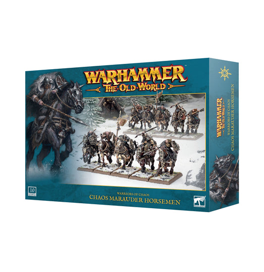 Pre-order: Chaos Marauder Horsemen - Warriors Of Chaos - Warhammer The Old World - Games Workshop - Brand New