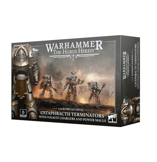 Pre-order: Cataphractii Terminators with Volkite Chargers & Power Mauls - Legions Astartes - Horus Heresy - Games Workshop - Brand New