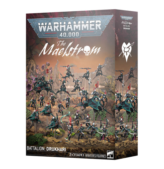 Pre-order: Drukhari Maelstrom Battalion - Warhammer 40K- Games Workshop - Brand New