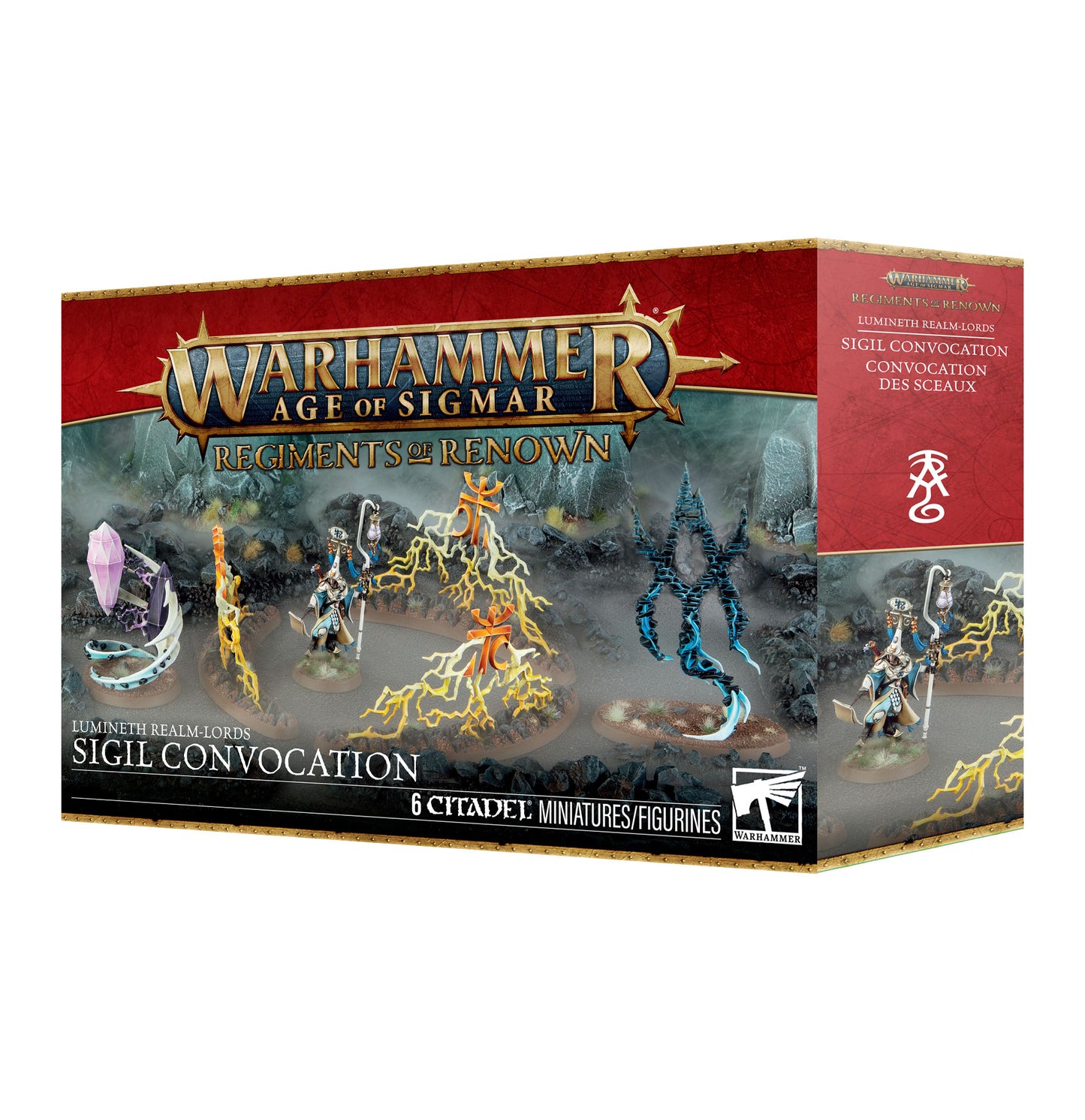 Pre-order: Lumineth Realmlords Regiment of Renown: Sigil Convocation - Age of Sigmar - Games Workshop - Brand New