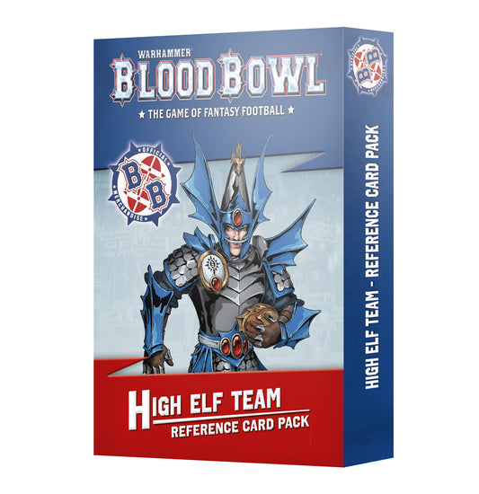 Pre-order: High Elf Team Reference Cards - Blood Bowl - Games Workshop - Brand New