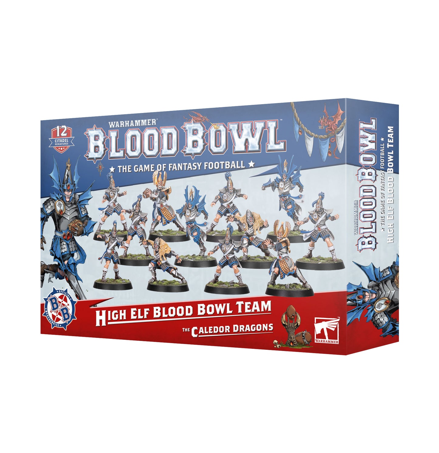 Pre-order: High Elves Team: The Caledor Dragons - Blood Bowl - Games Workshop - Brand New