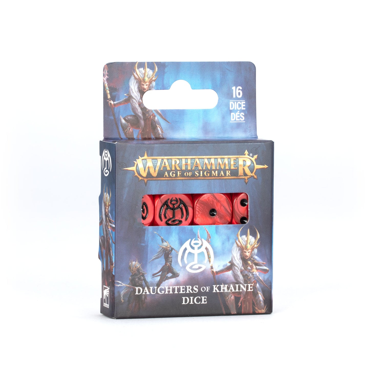 Daughters Of Khaine Dice Set - Warhammer Age of Sigmar - Games Workshop - Brand New