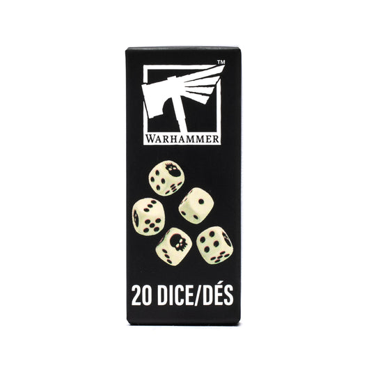 Pre-order: Warhammer Dice (20 Dice) - Games Workshop - Brand New