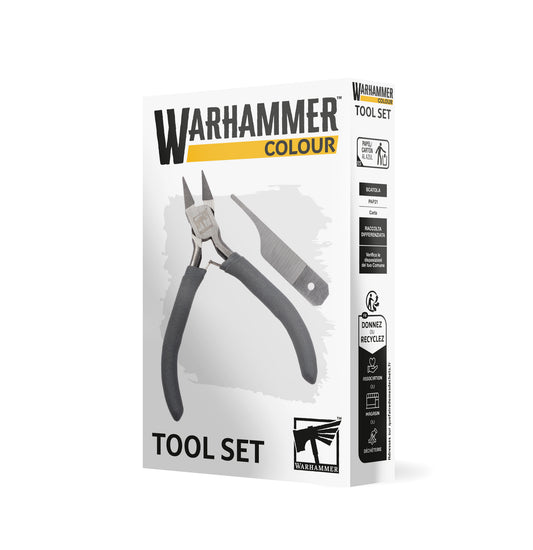 Pre-order: Warhammer Colour: Tool Set - Hobby Tools & Accessories - Games Workshop - Brand New