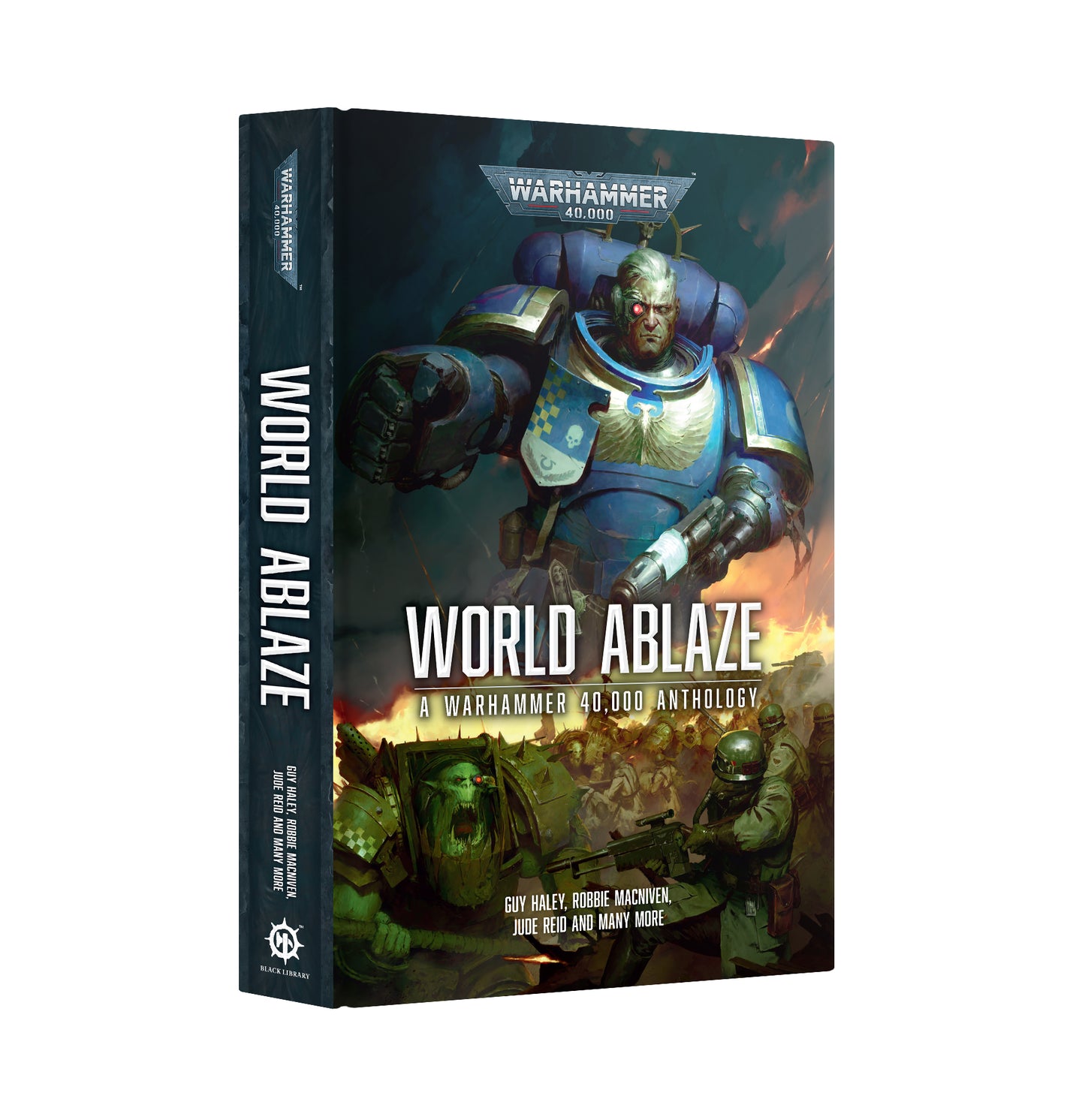 World Ablaze - Hardback - Warhammer 40K - Black Library - Games Workshop - Brand New
