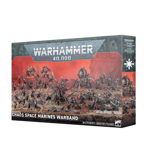 Pre Order: Chaos Space Marines Warband Battleforce - Warhammer 40K - Games Workshop Brand New