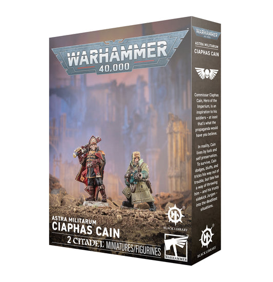 Pre Order: Ciaphas Cain - Astra Militarum - Warhammer 40K - Games Workshop Brand New