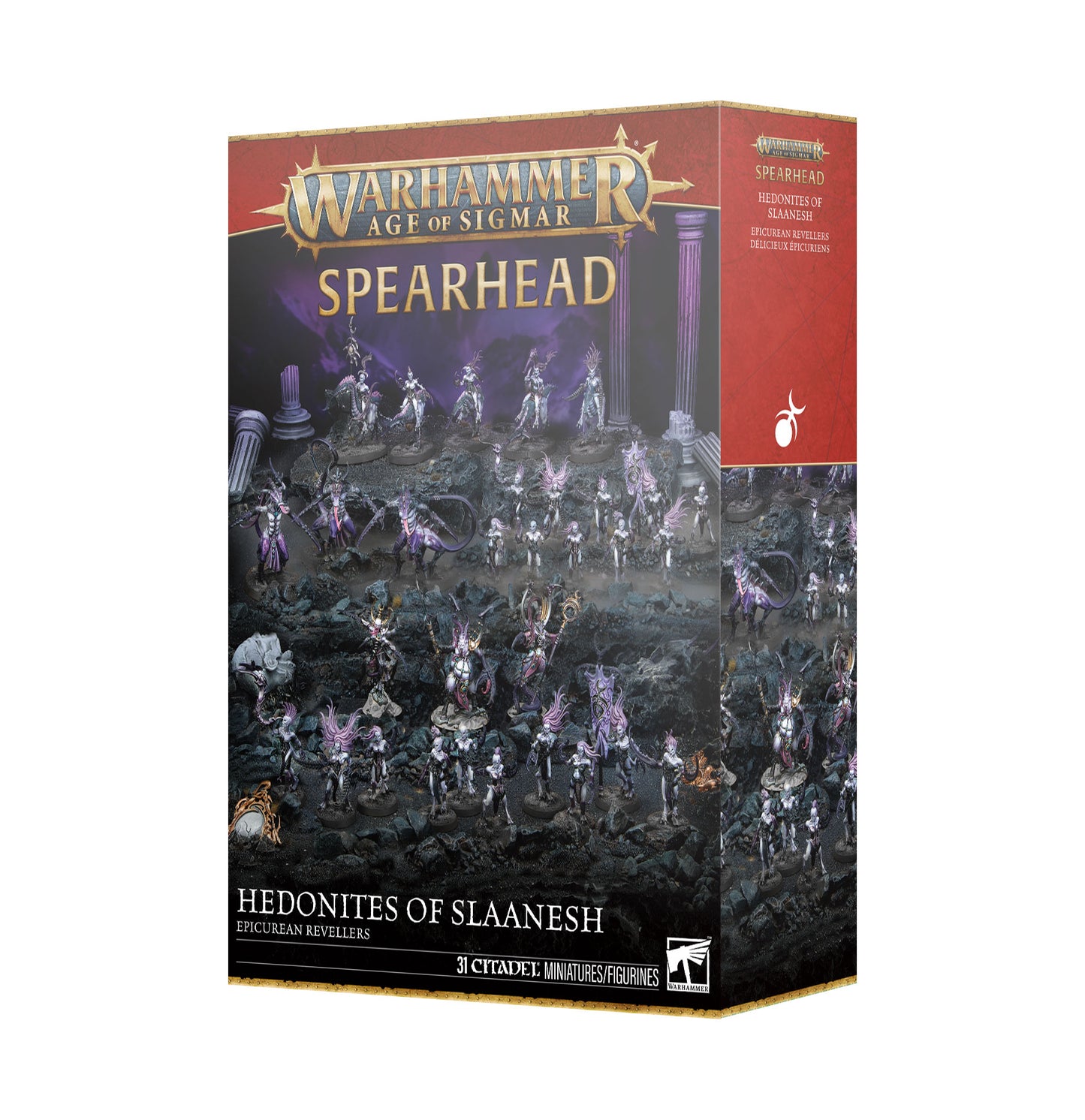 Pre Order: Spearhead: Epicurean Revellers - Hedonites of Slaanesh - Age of Sigmar - Games Workshop - Brand New