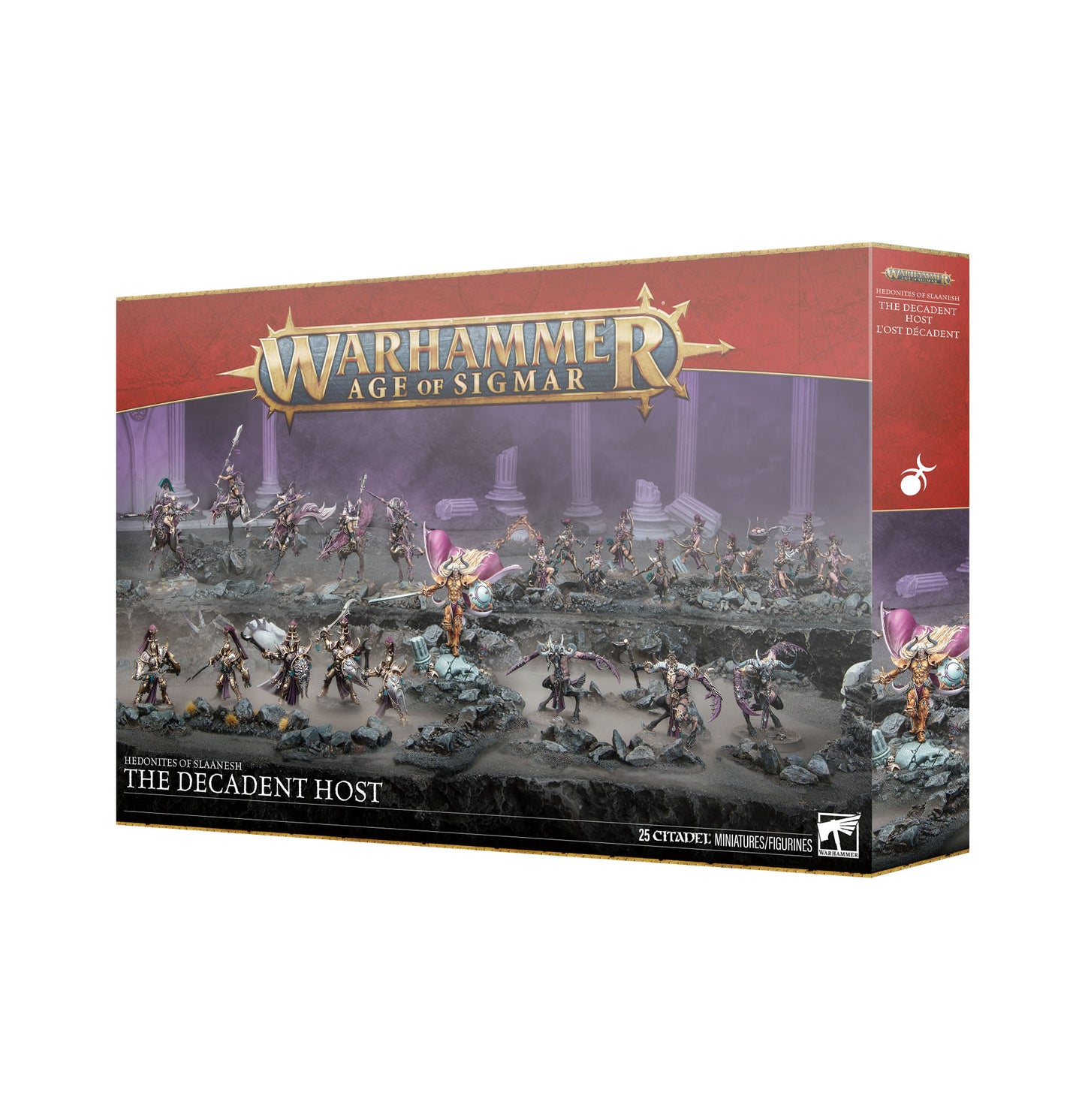 Pre Order: Hedonites of Slaanesh Battleforce: The Decadent Host - Age of Sigmar - Games Workshop - Brand New