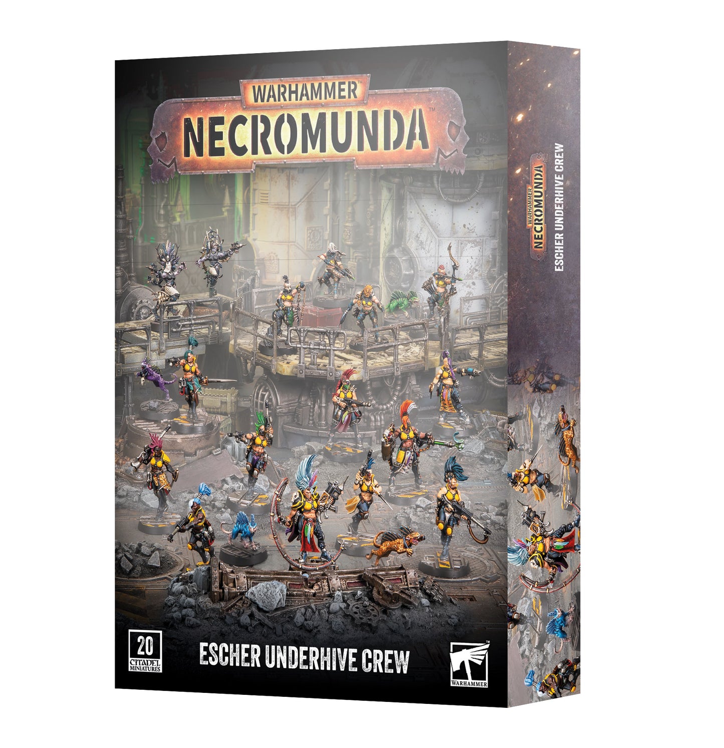 Pre Order: Escher Underhive Crew - Necromunda Warhammer - Games Workshop - Brand New
