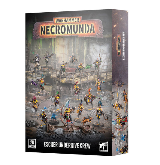 Pre Order: Escher Underhive Crew - Necromunda Warhammer - Games Workshop - Brand New