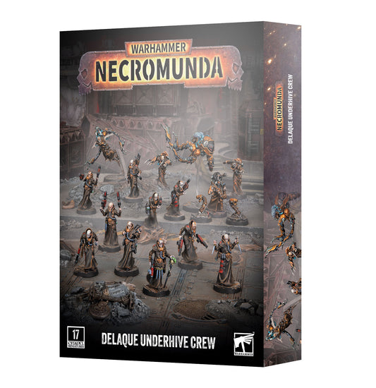 Pre Order: Delaque Underhive Crew - Necromunda Warhammer - Games Workshop - Brand New