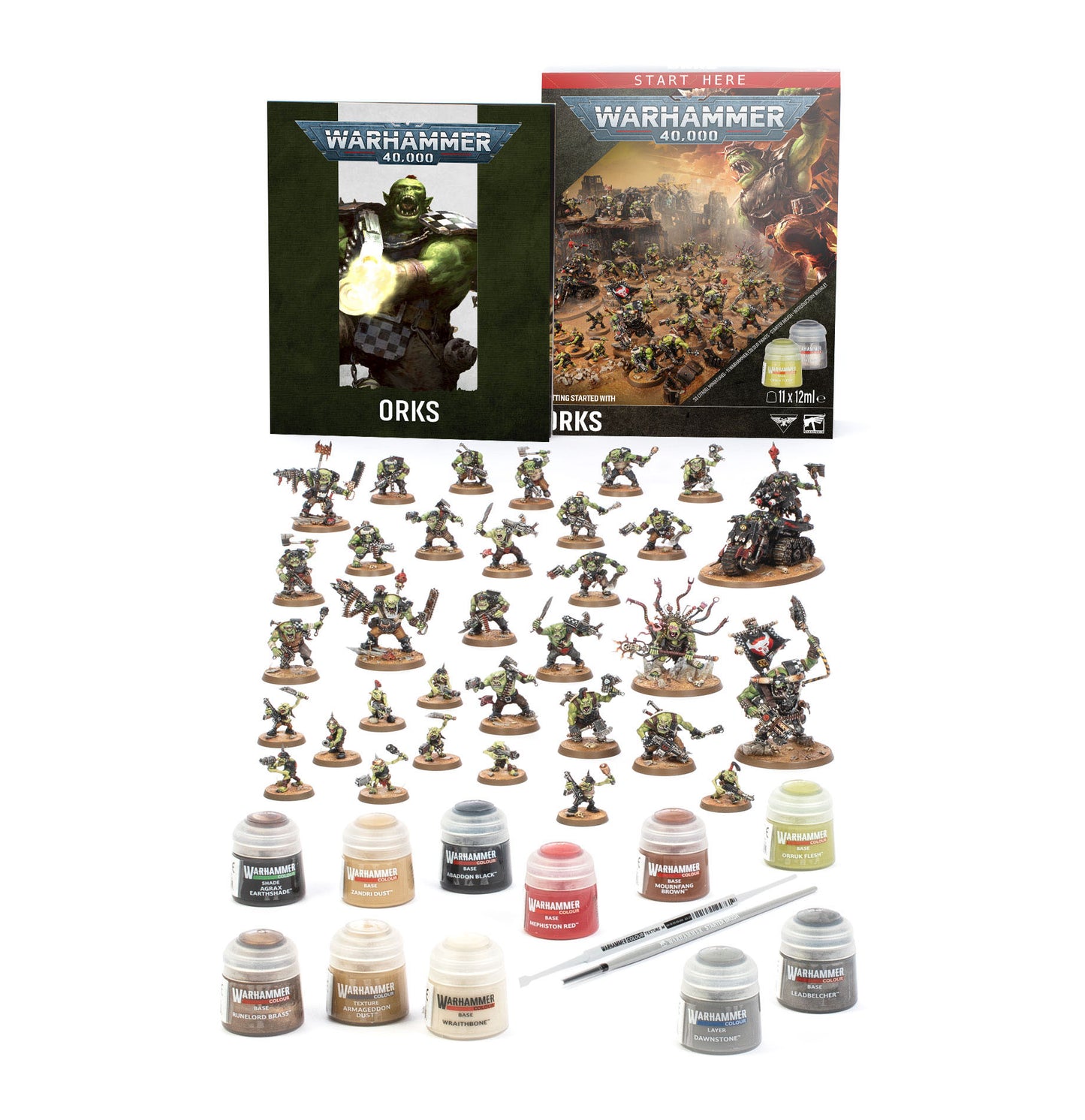 Pre Order: Getting Started With Orks - Orks - Warhammer 40K - Games Workshop - Brand New