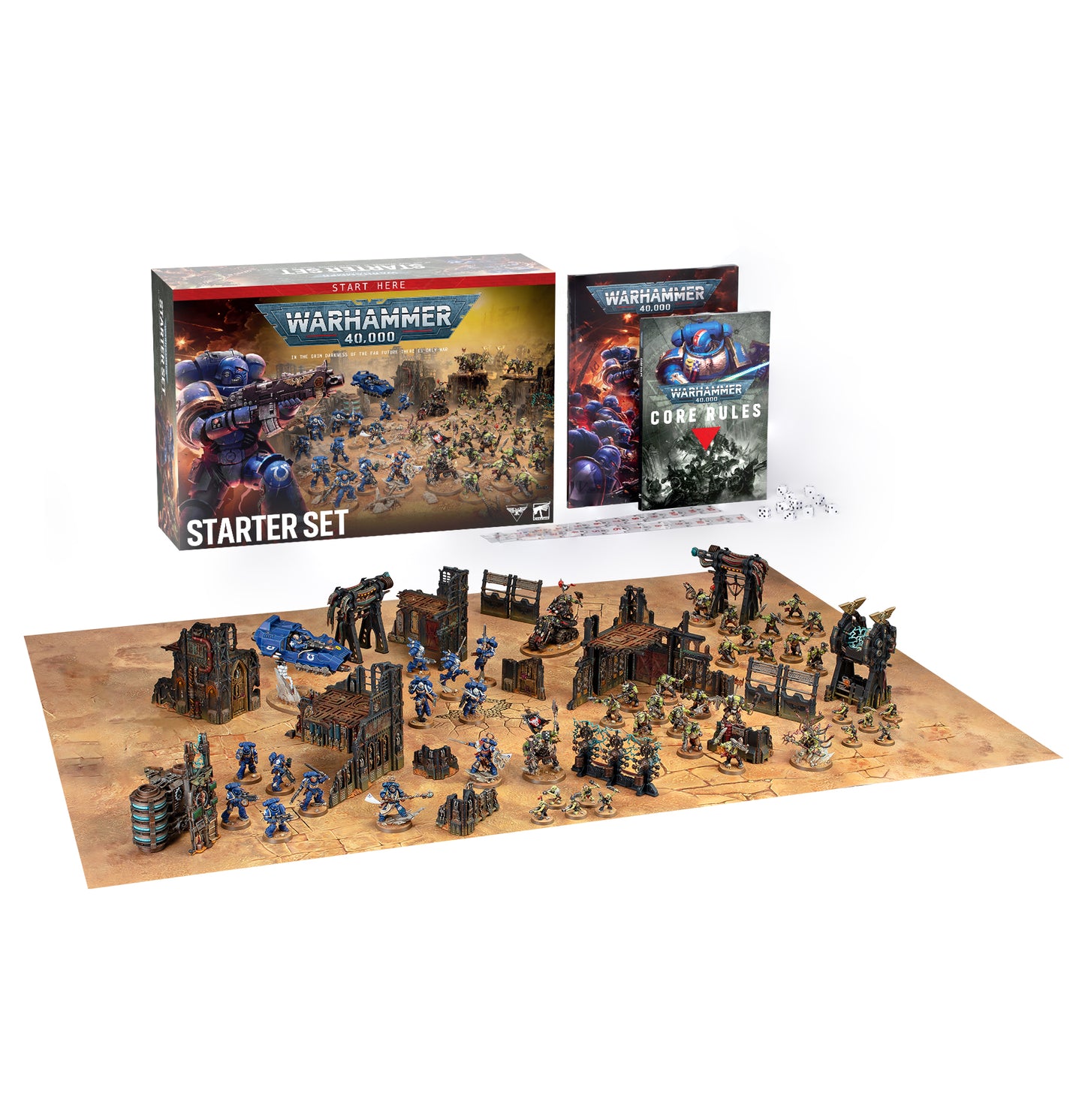 Pre Order: Warhammer 40K Starter Set - Warhammer 40K - Games Workshop - Brand New