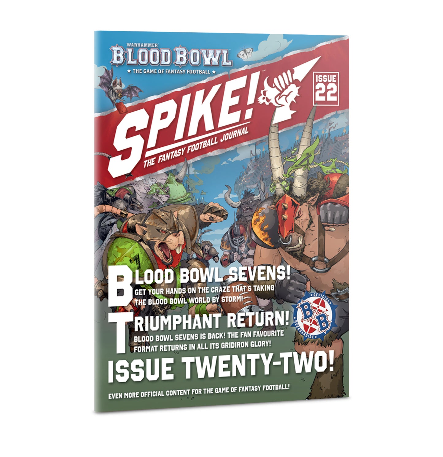 Pre Order: Blood Bowl Spike! Journal Issue 22 - Blood Bowl - Games Workshop - Brand New