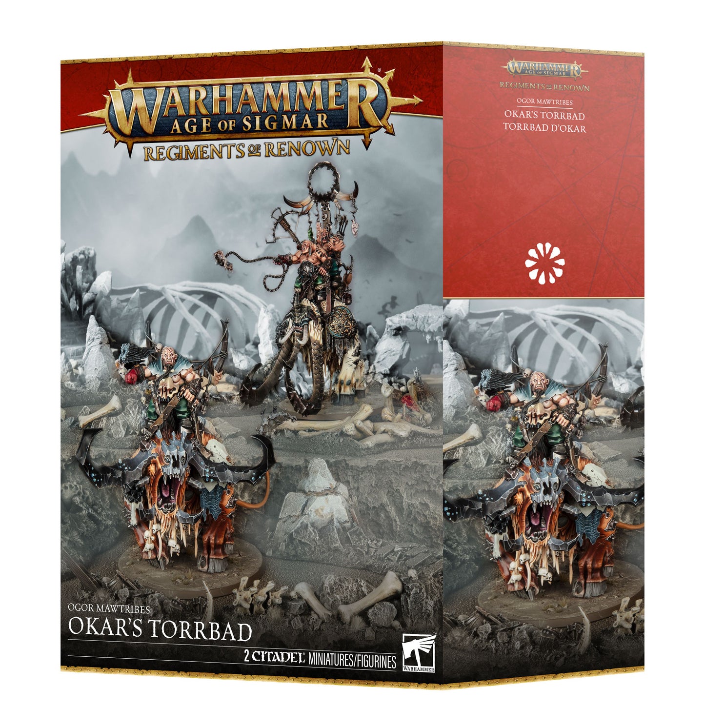 Pre Order: Regiment Of Renown: Okar's Torrbad - Ogor Mawtribes - Warhammer Age Of Sigmar - Games Workshop - Brand New