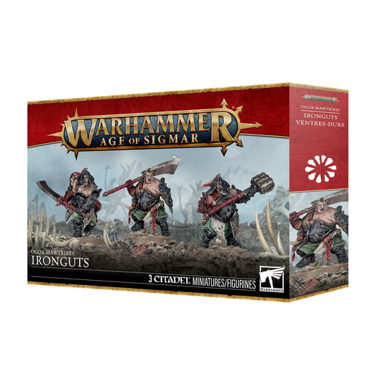 Pre Order: Ironguts - Ogor Mawtribes - Warhammer Age Of Sigmar - Games Workshop - Brand New