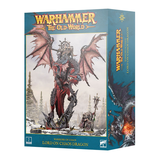 Pre Order: Lord On Chaos Dragon - Warriors Of Chaos - Warhammer The Old World - Games Workshop - Brand New