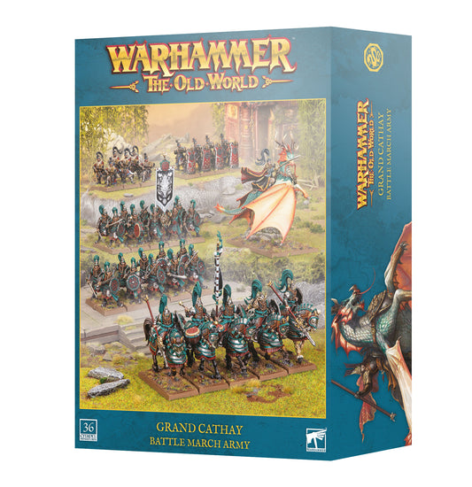 Pre Order: Grand Cathay Battle March Army - Warhammer The Old World - Games Workshop - Brand New