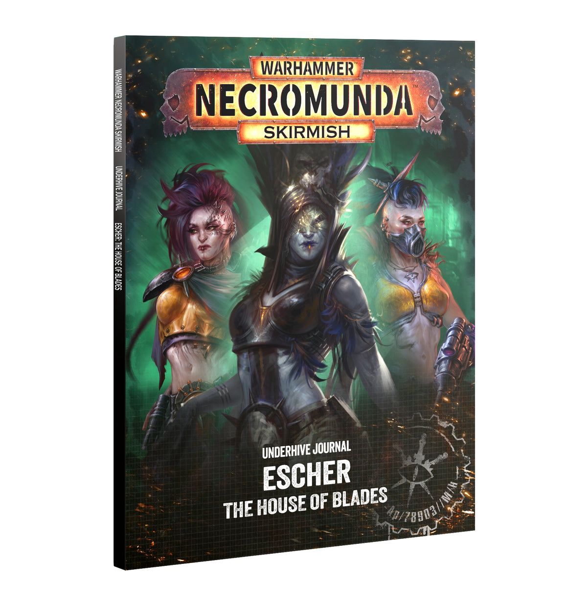 Pre Order: Necromunda: Underhive Journal: Escher, House Of Blades - Necromunda Warhammer 40K - Brand New