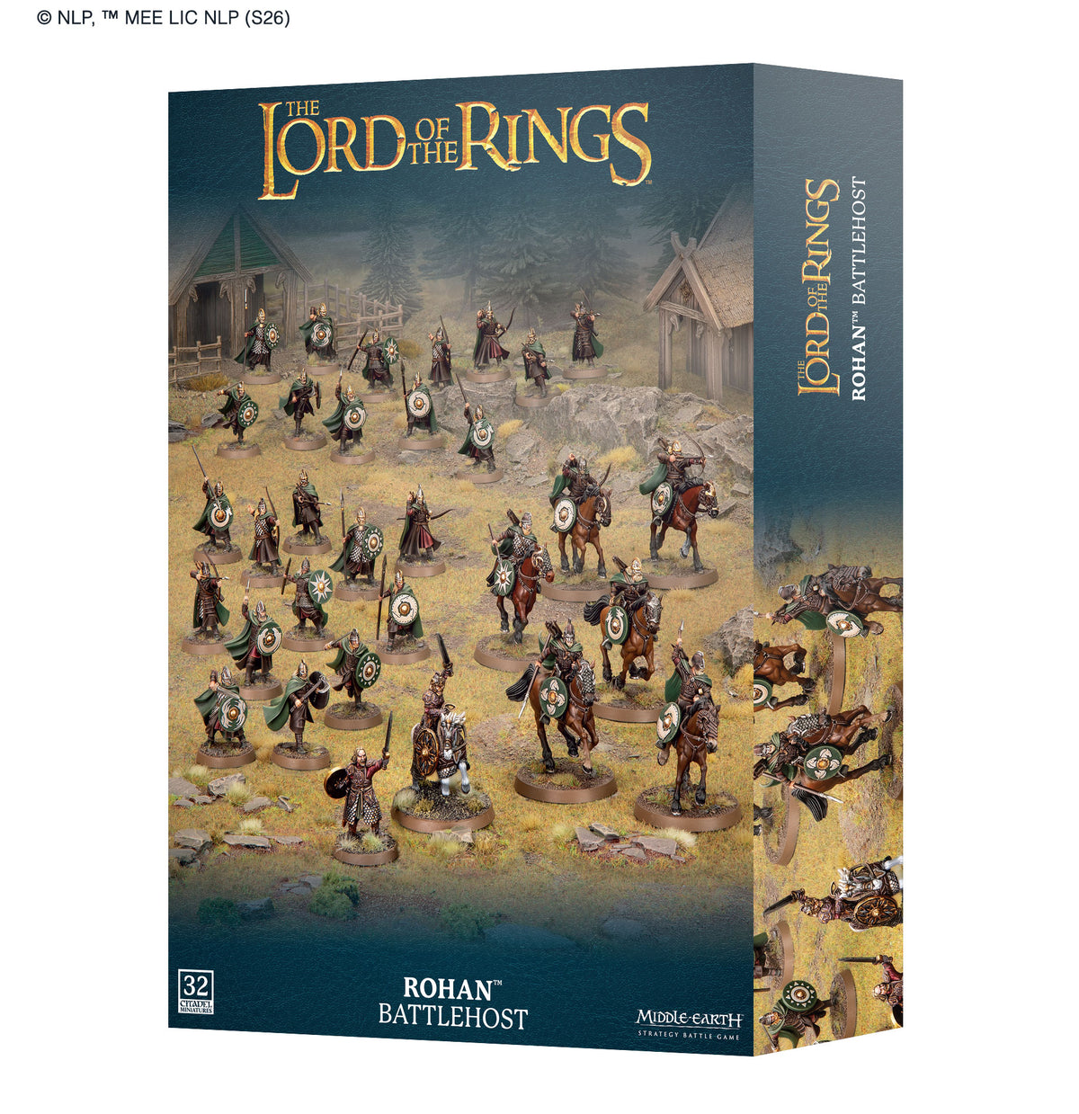 Pre Order: Rohan Battlehost - Forces Of Good - Warhammer Middle Earth - Brand New