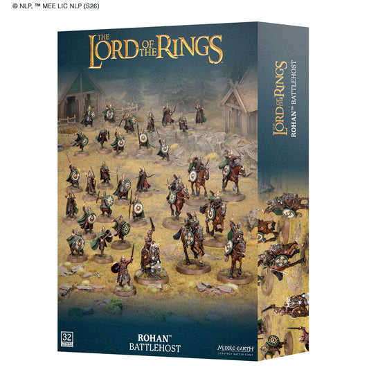Pre Order: Rohan Battlehost - Forces Of Good - Warhammer Middle Earth - Brand New