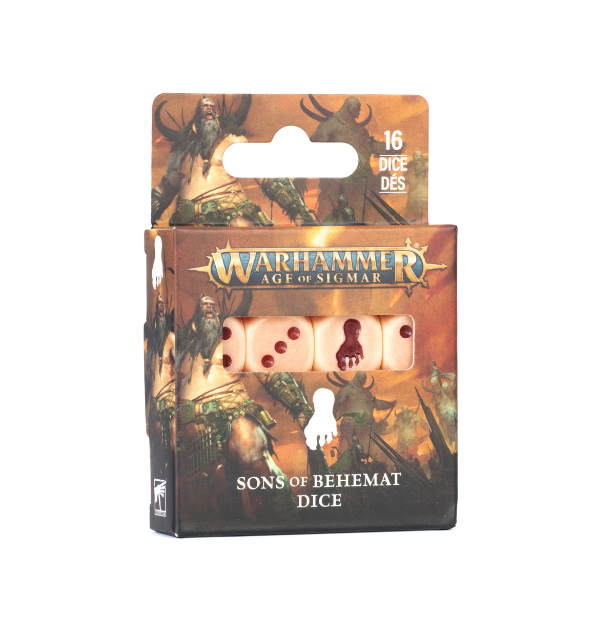 Pre Order: Sons Of Behemat Dice Set - Warhammer Age of Sigmar - Brand New
