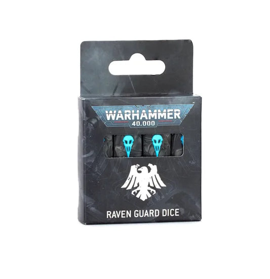 Raven Guard Dice Set - Brand New - Warhammer 40K Games Workshop