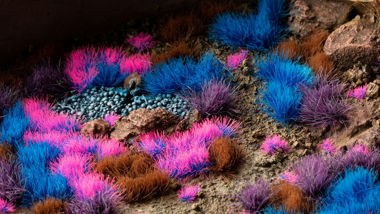 Mystic Nebulae Grass Tufts Set - Model Basing - Gamers Grass
