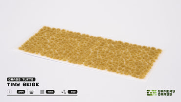 Tiny Beige Grass Tufts 2mm - Model Basing - Gamers Grass