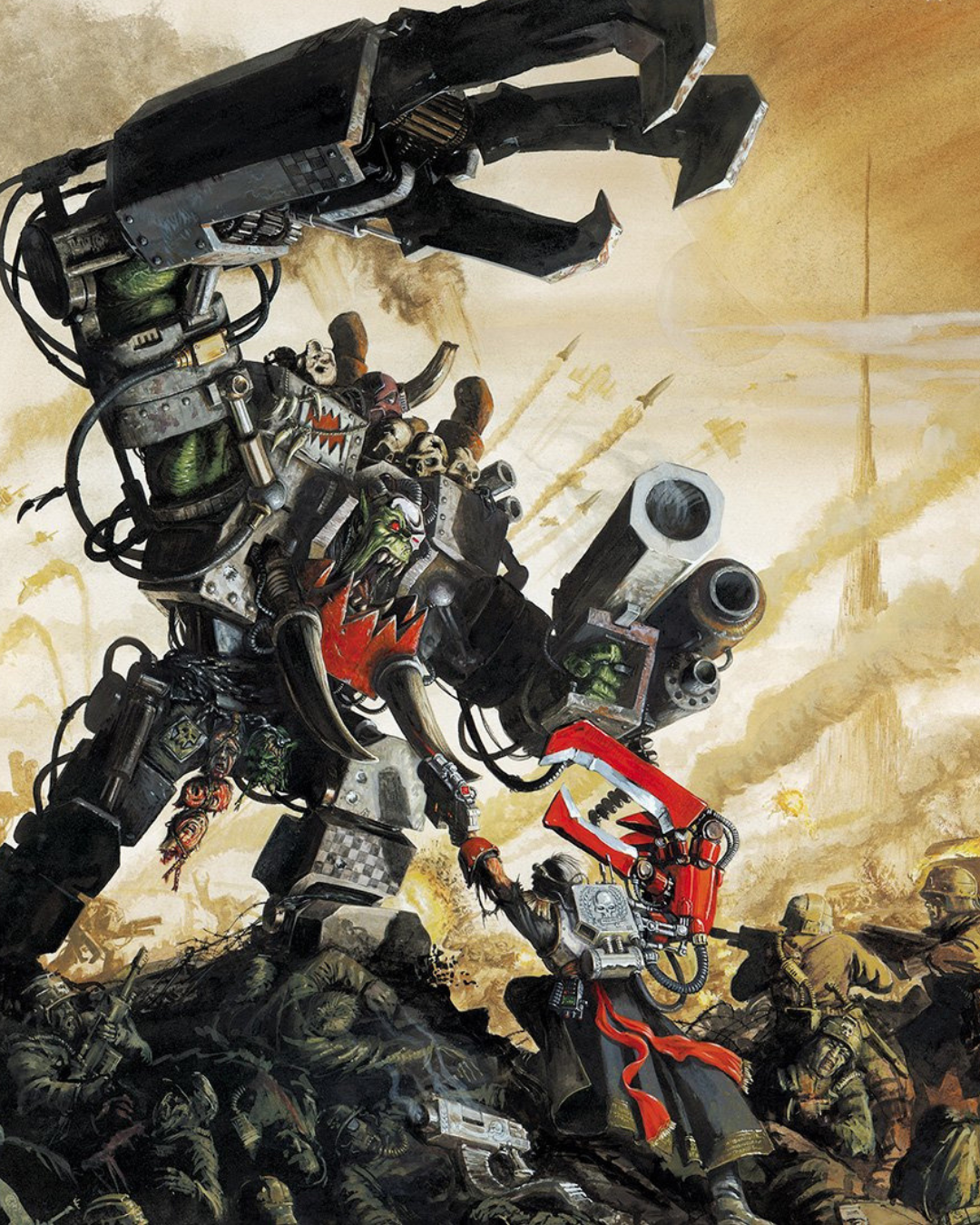 Ghazghkull Mag Uruk Thraka: Prophet of the Waaagh… or Just Completely insane?