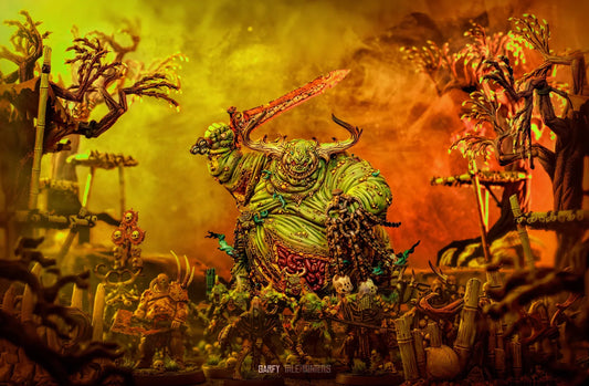 Games Workshop Warhammer AoS - Nurgle Rotbringers The Glottkin 99120201040, colore: Nero Games Workshop Warhammer AoS - Nurgle Rotbringers The Glottkin 99120201040, colore: Nero
