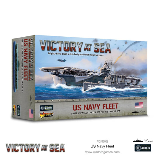 US Navy Starter Fleet - Warlord Games Victory At Sea Bolt Action Miniatures