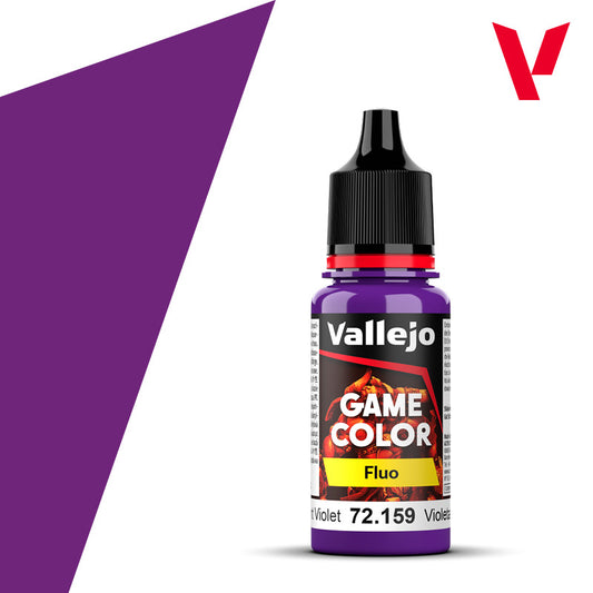 Fluorescent Violet - Game Colour Range 18ml - AV Vallejo Paints