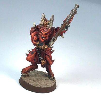 Metal Chaos Bloodletters of Khorne - Painted - Warhammer Sigmar X1154