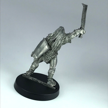 Uruk Hai Captain - LOTR Warhammer / Lord of the Rings Metal Games Workshop X9347