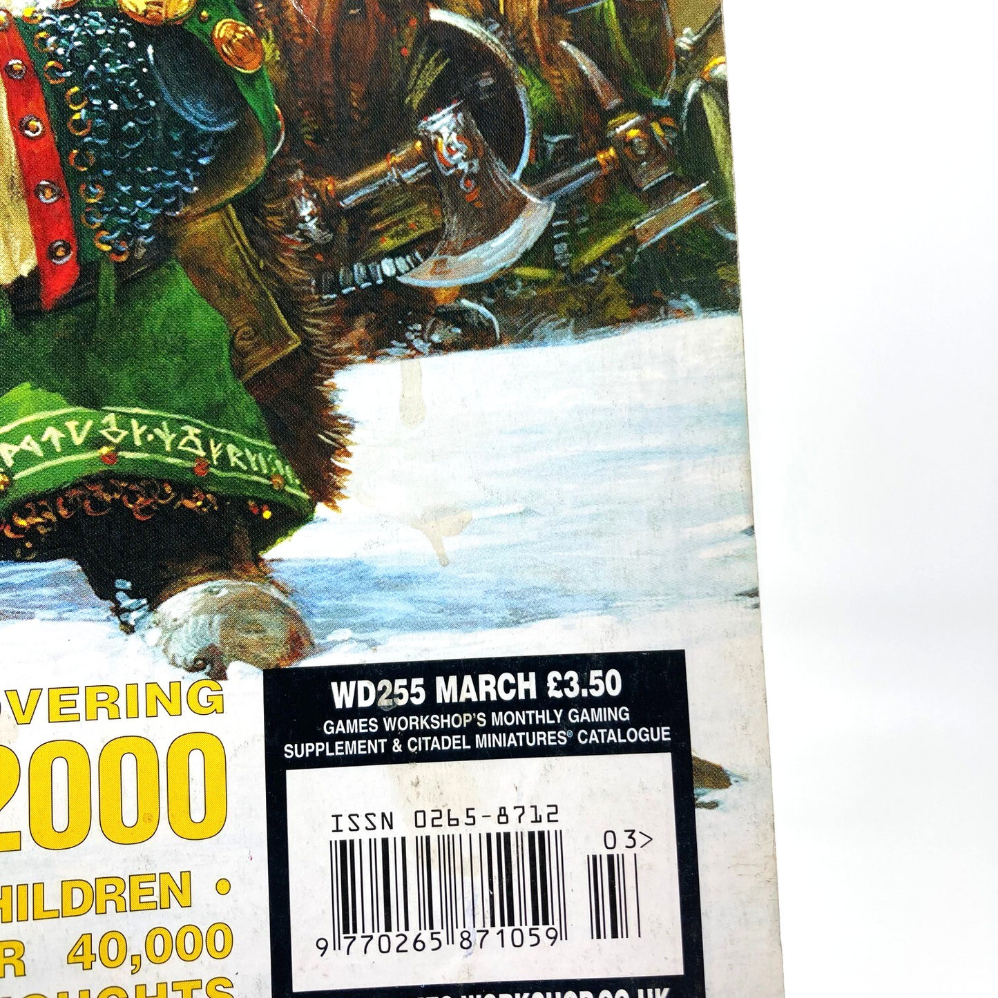 White Dwarf 255 Magazine Games Workshop Warhammer Fantasy 40,000 40K M1434