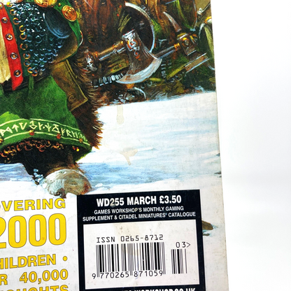 White Dwarf 255 Magazine Games Workshop Warhammer Fantasy 40,000 40K M1434