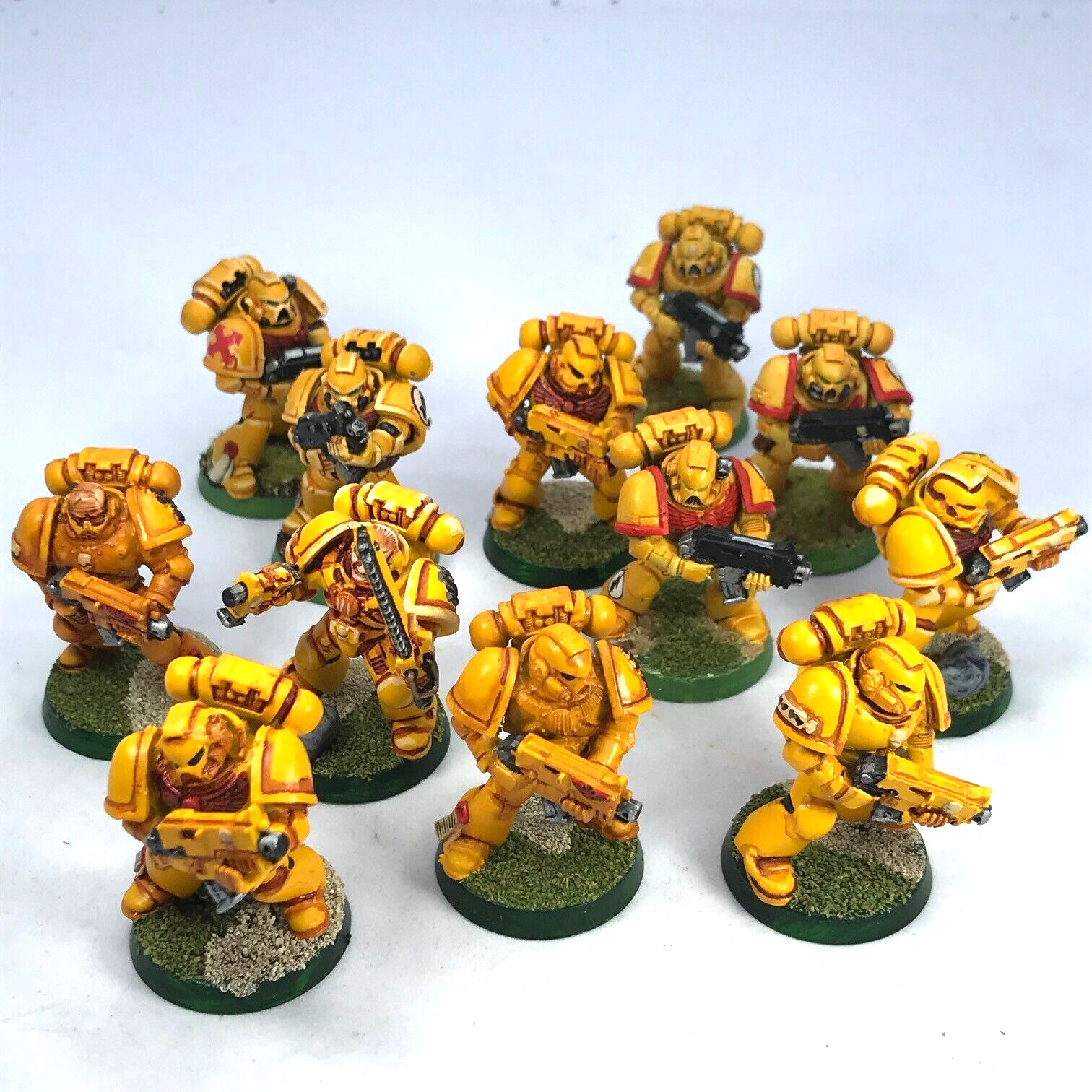 Warhammer 40K Crimson Fists Tactical Squad Upgrade Pack Finecast Citadel Gw