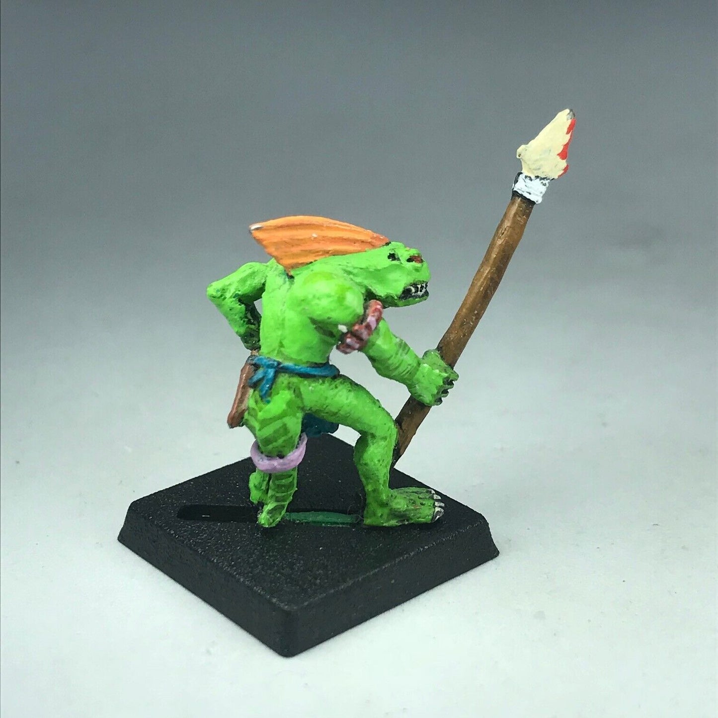 Metal Classic Skink Salamander Handler Lizardmen - Warhammer Fantasy X9718