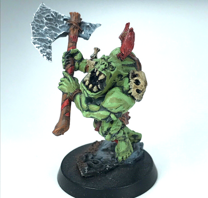 Orruk Savage Ork Boss Orruk Warclans - Painted - Warhammer Age of Sigmar C301