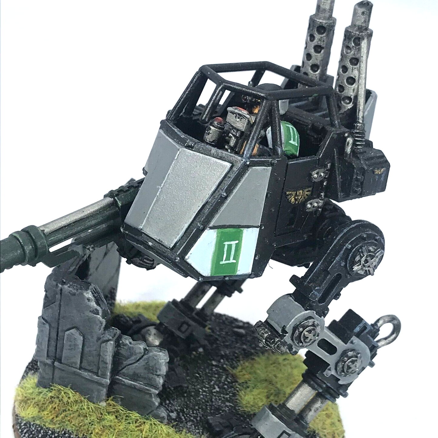 Imperial Guard Sentinel Walker Astra Militarum - Painted - Warhammer 40K C2888