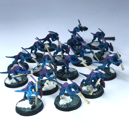 Seraphon Skink Regiment Lizardmen - Painted - Warhammer Age of Sigmar C1364