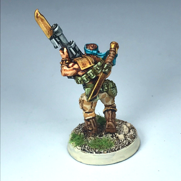 Metal Catachan Rifleman Imperial Guard - Painted - Warhammer 40K X5482