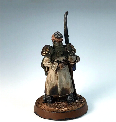 Cadian Lieutenant Imperial Guard - Warhammer 40K Classic Metal GW X5419