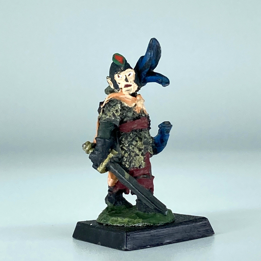 Dark Elf musician - Dark Elves - Citadel Warhammer Fantasy Classic Metal X766