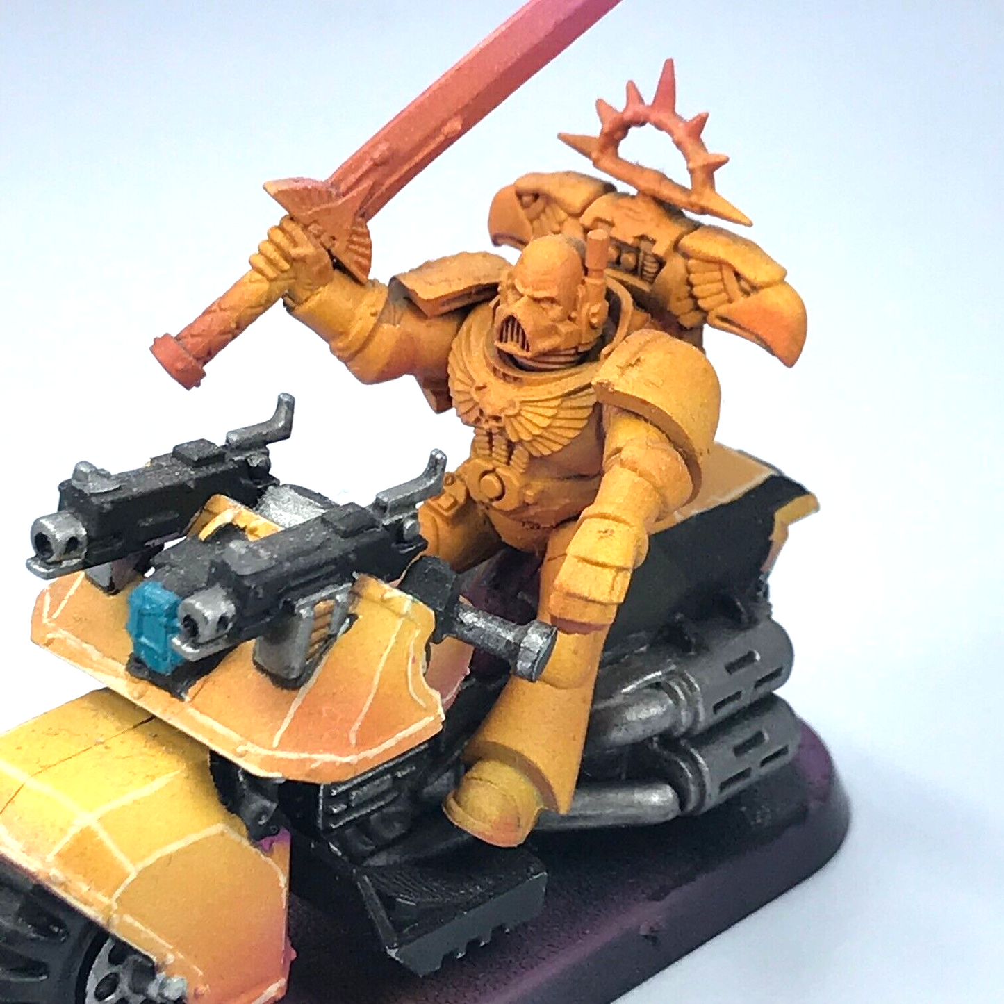 Imperial Fists Commander on Bike Horus Heresy - Warhammer 30K 40K C1691