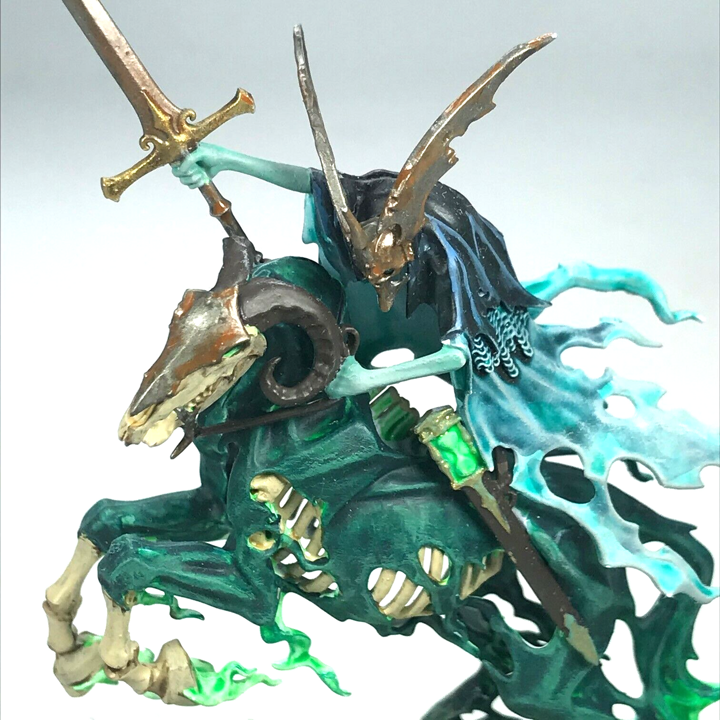 Nighthaunt Knight of Shrouds - Painted - Warhammer Age of Sigmar C1150