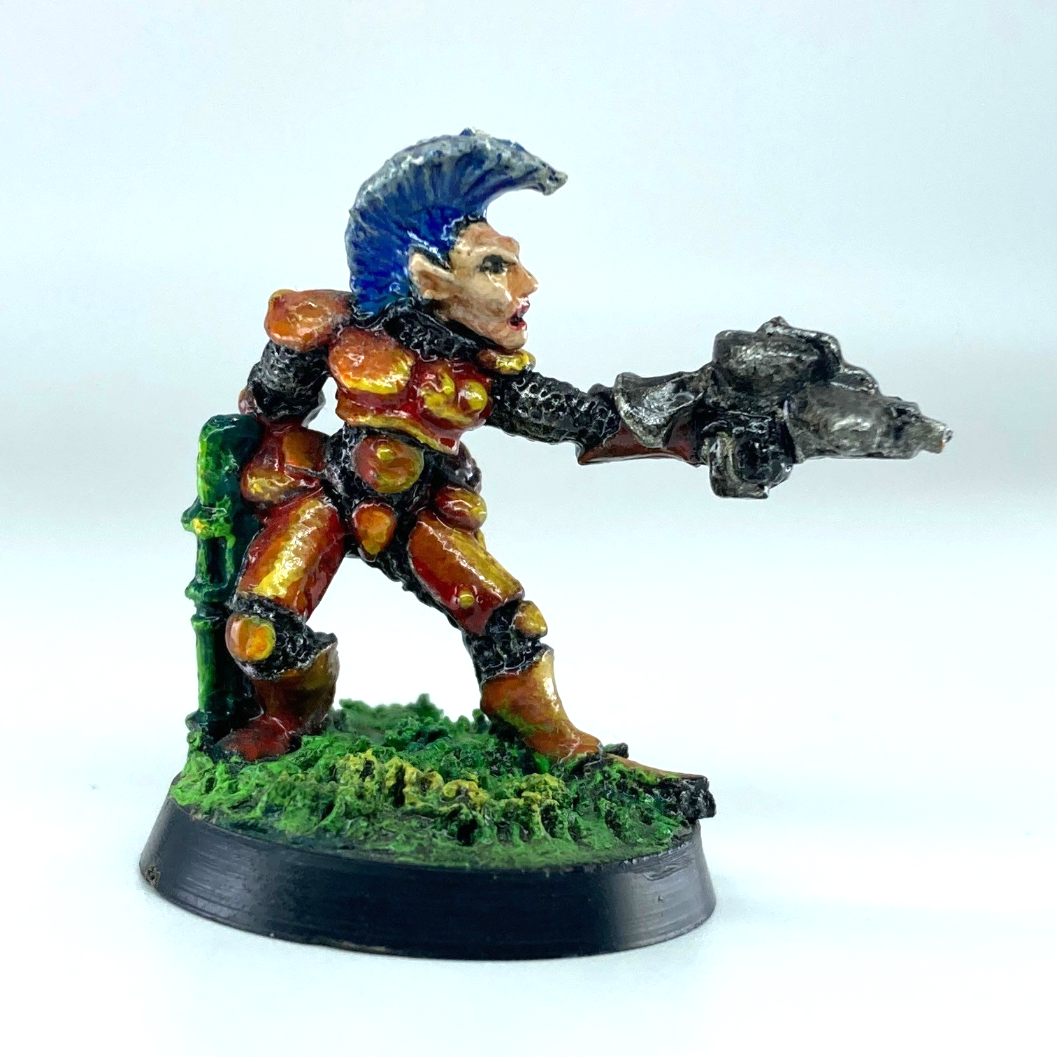 Space elves / eldar guardian - rogue trader 1988 warhammer classic metal x2717